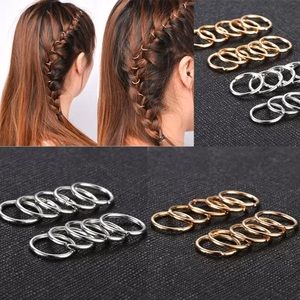Gold Festival Braid Rings Hair Jewelry Hip Hop
